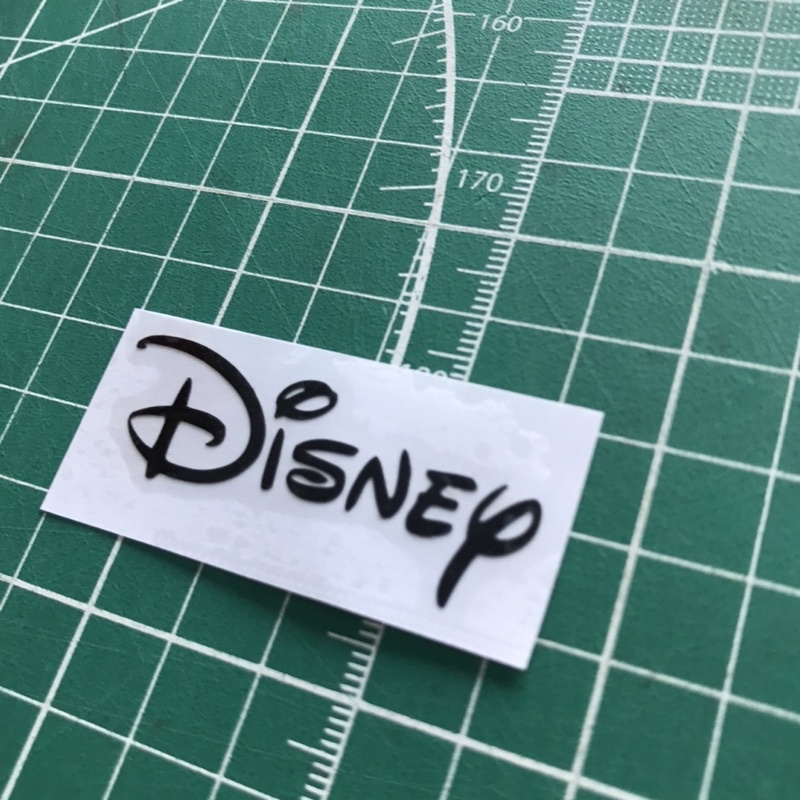 

sticker logo lambang disney