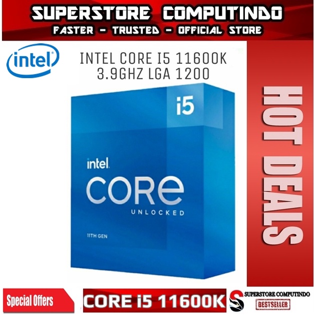 Processor Intel Core i5 11600K Box Rocket Lake Socket LGA 1200