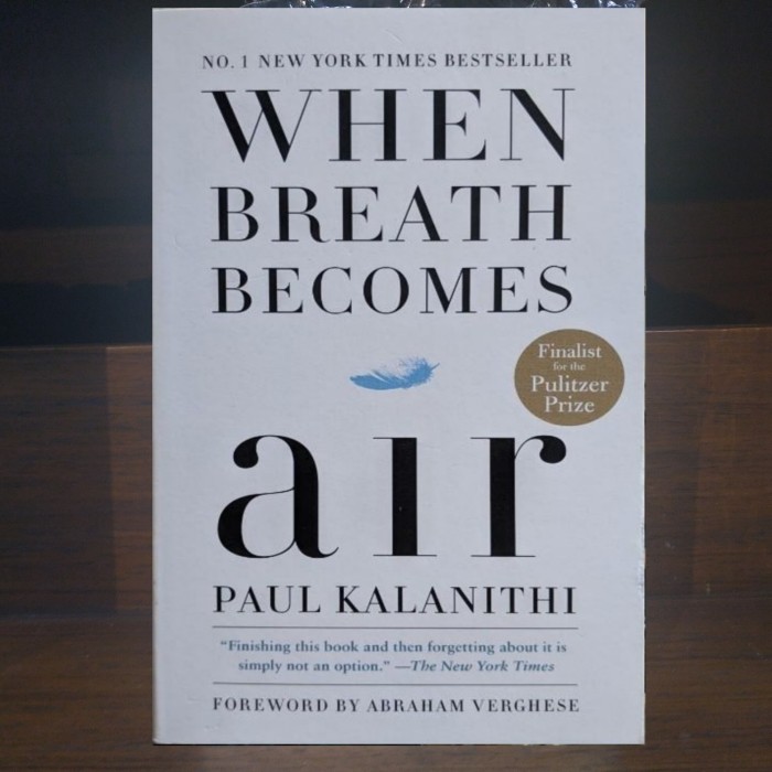 When Breath Becomes Air paperback US by Paul kalanithi