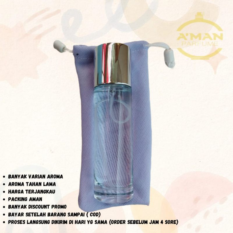 PARFUM REFILL  ESTEE LAUDER PLEASURE WOMEN BOTOL 30ml Bibit 60% PARFUM WANITA