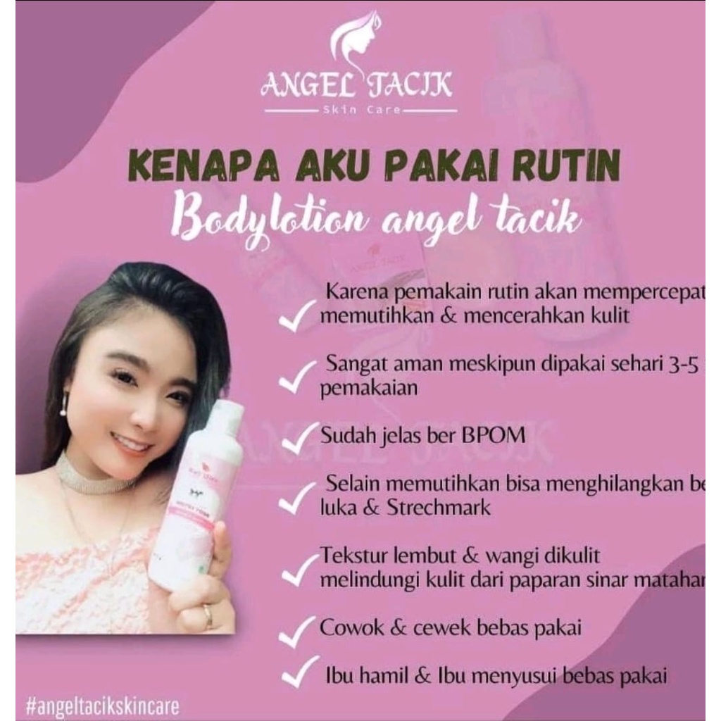 ANGEL TACIK WHITENING BODY LOTION ORIGINAL