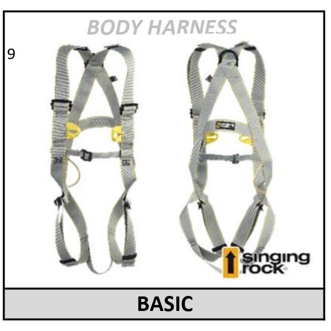 BODY HARNESS SINGING ROCK BASIC