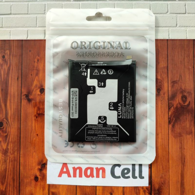 BATRE BATERAI LUNA G60X X PRIME / BATRE LUNA G60X / BATRE LUNA X PRIME G60X / BATERAI LUNA XPRIME