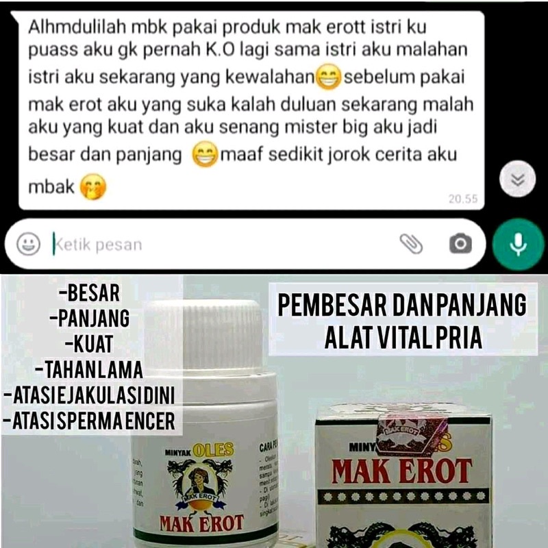 MAK EROT OBAT PEMBESAR PRIA PEMANJANG PERMANEN HERBAL ORIGINal