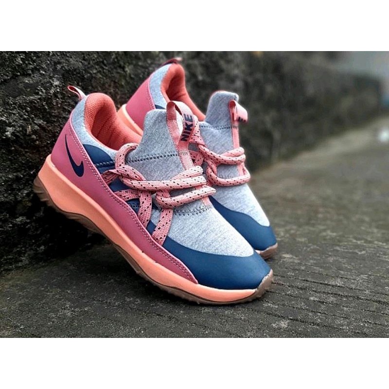 100% IMPORT NEW!! SEPATU SNEAKERS WANITA NIKE CITY LOOP PINK BABY PEACH IMPORT RUNNING SHOES OLAHRAGA CEWEK