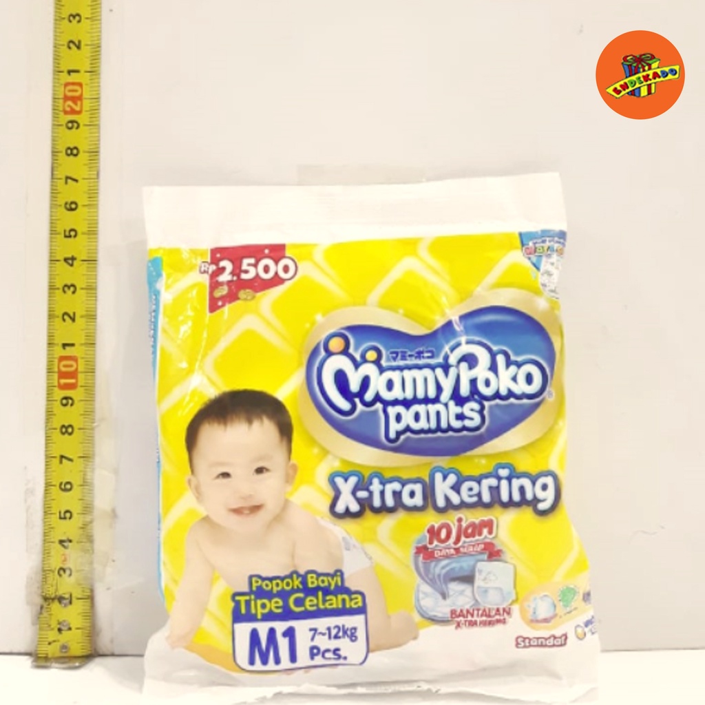 MAMYPOKO PANTS X-TRA KERING M 1pc - Popok Tipe Celana