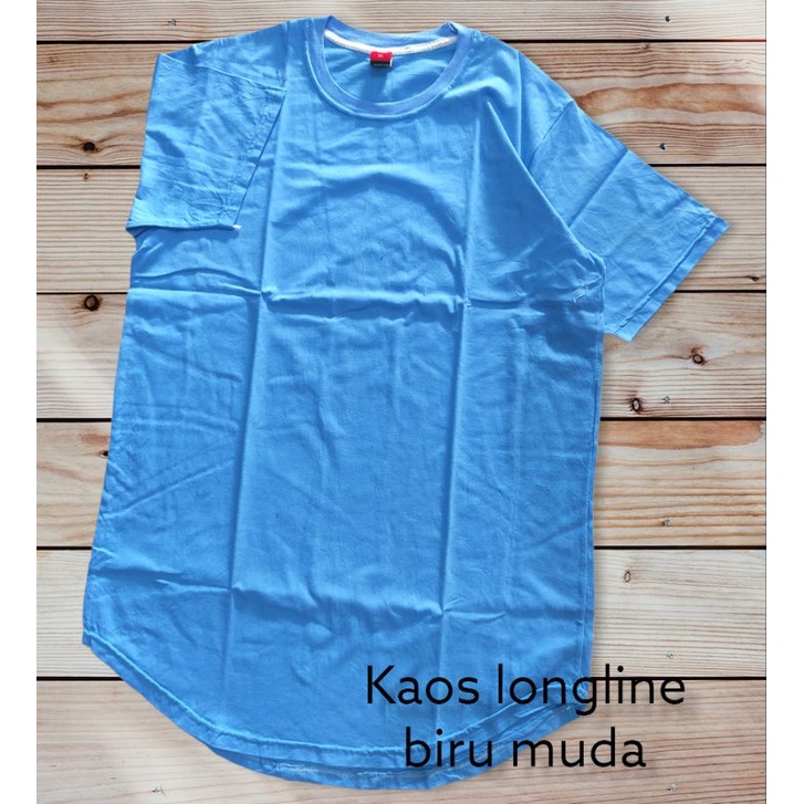 kaos oblong longline