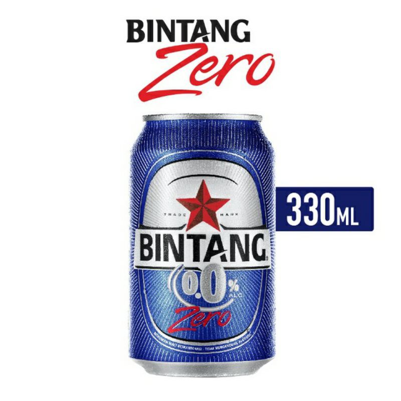 

Promo !!! Bintang Zero Can 330ML