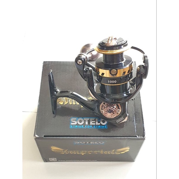 REEL SPINNING SOTELO IMPERIAL POWER HANDLE 1000 2000 3000 4000 5000 6000 GULUNGAN PANCING TERLARIS REEL PANCING TERLARIS