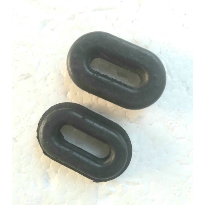 Karet Grommet-Oval Ganjel Body Dudukan-Aki Universal