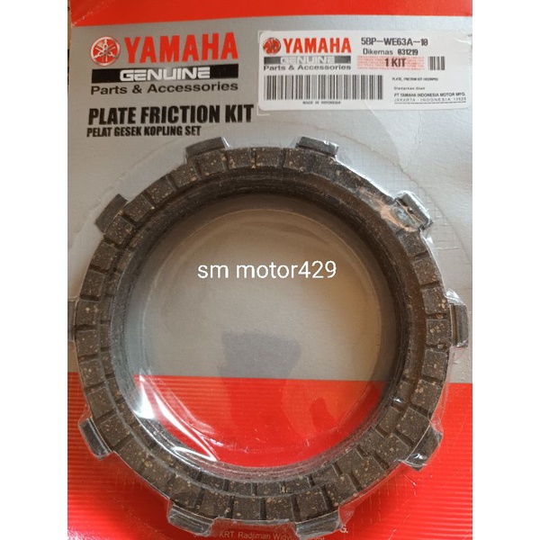 kampas kopling scorpio 5BP