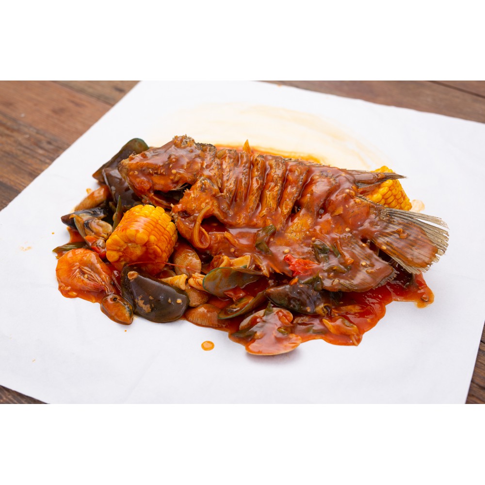 

Djajan Hemat MIX GURAME + NASI 2 PORSI