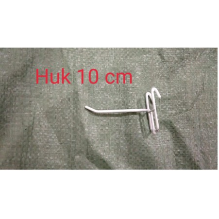 Cantolan Ram Kawat Putih 10cm Harga/12pc - Gantungan Aksesoris Hook Ram