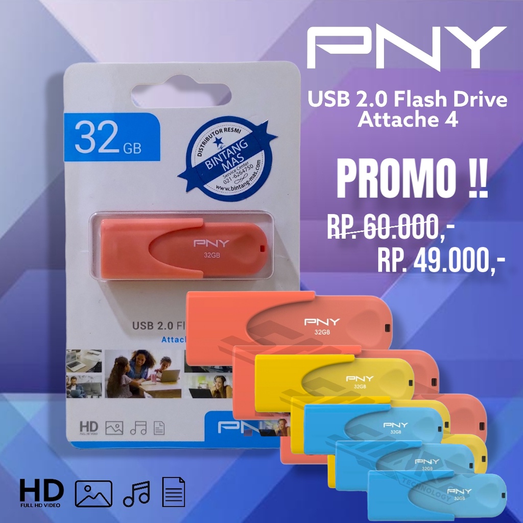 FLASHDISK PNY 32GB PROMO