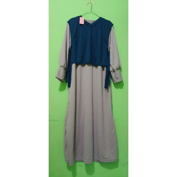 SET DRESS OUTER RAJUT