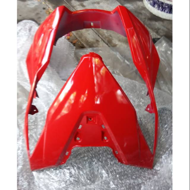 Tameng depan beat isp merah 2017