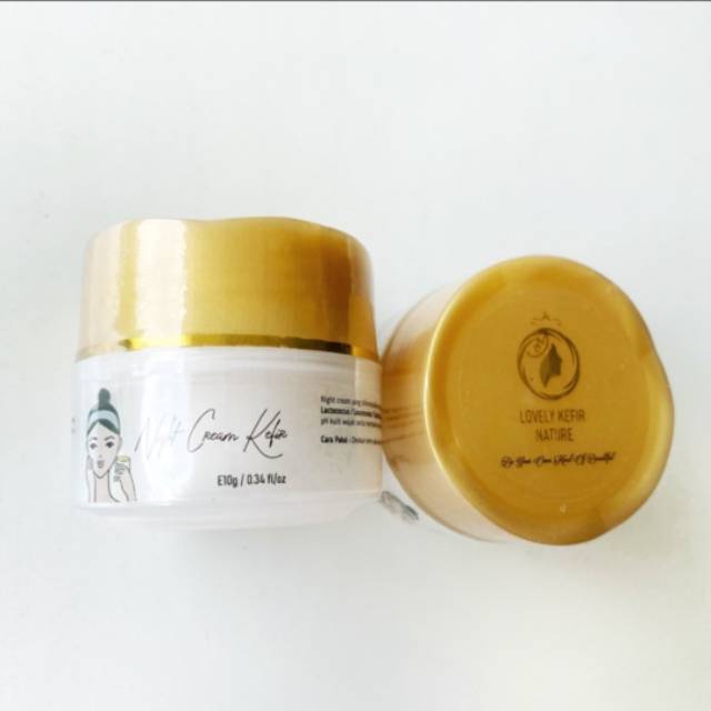* BPOM * NIGHT CREAM KEFIR ETAWA BISA TANPA KULKAS BY LOVELY KEFIR NATURE