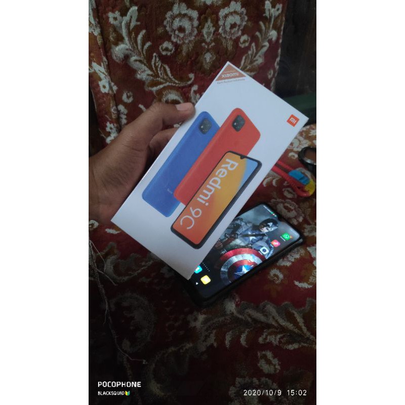 Redmi 9c 3/32- 4/64 garansi resmi