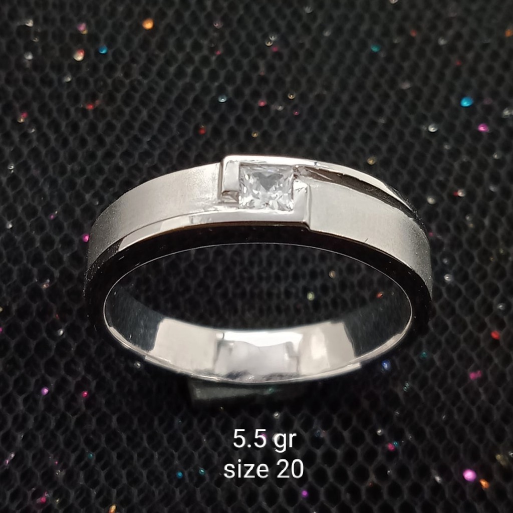 NEW Cincin Emas 17K - 5.5 gr Kadar 750 - 1641