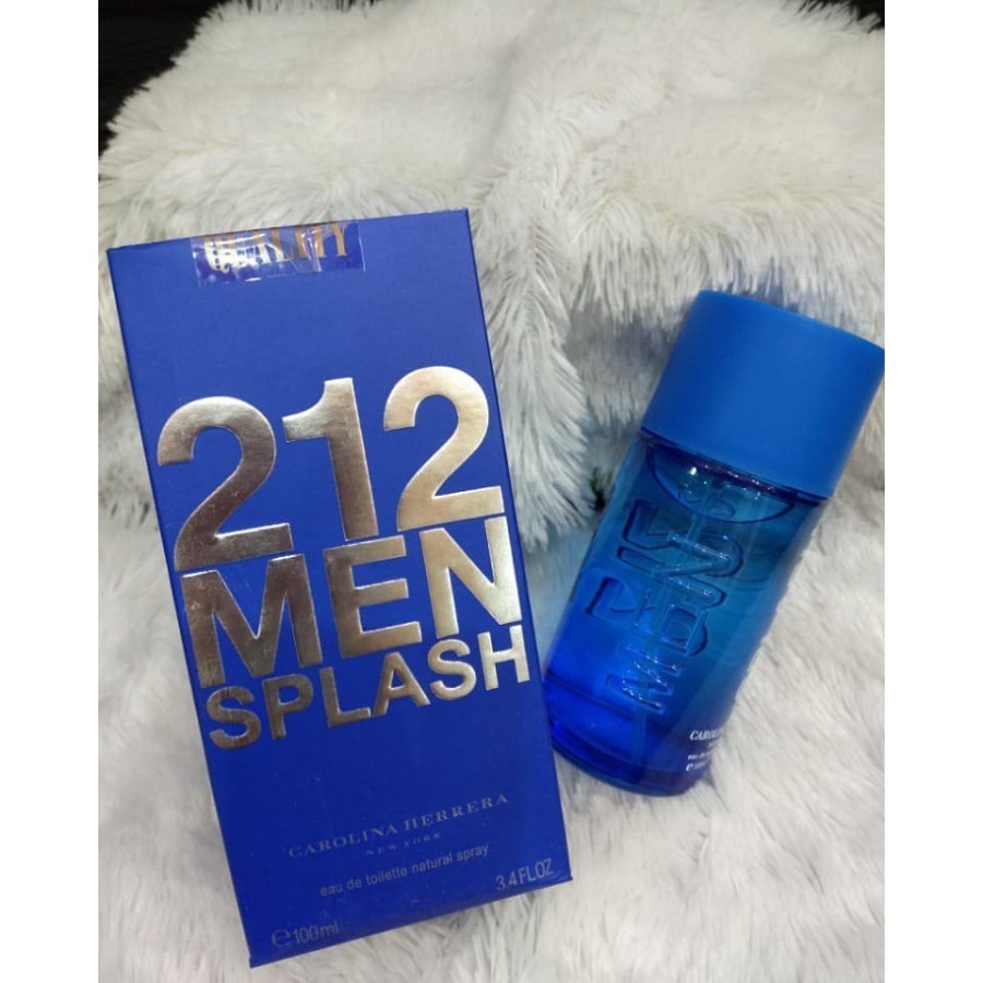 Parfum Pria 212 Men Splash Blue 100 ml
