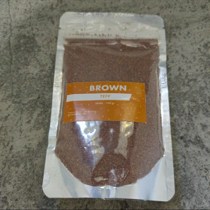 

Brown Teff (Coklat Tepung)