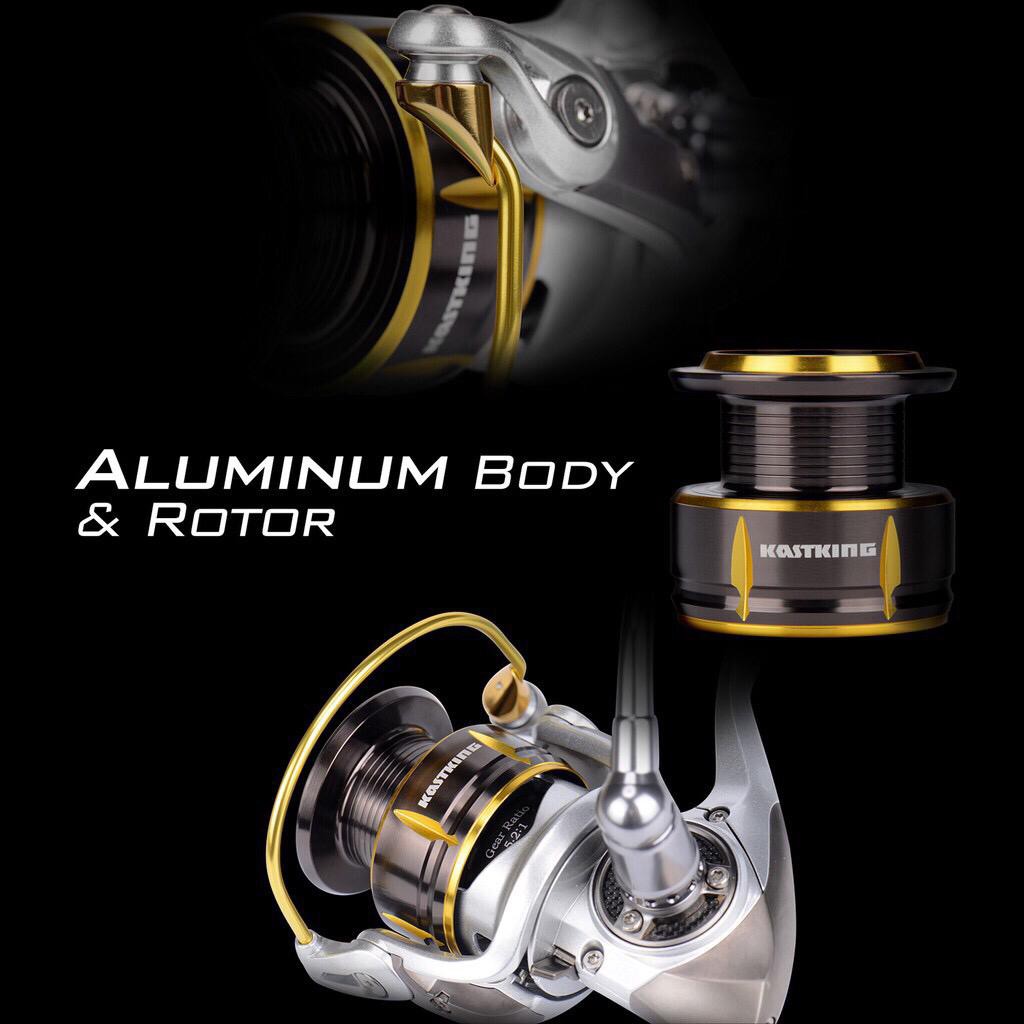 Reel Kastking Kodiak Metal Alloy Full Body Penggulung Senar Pancing