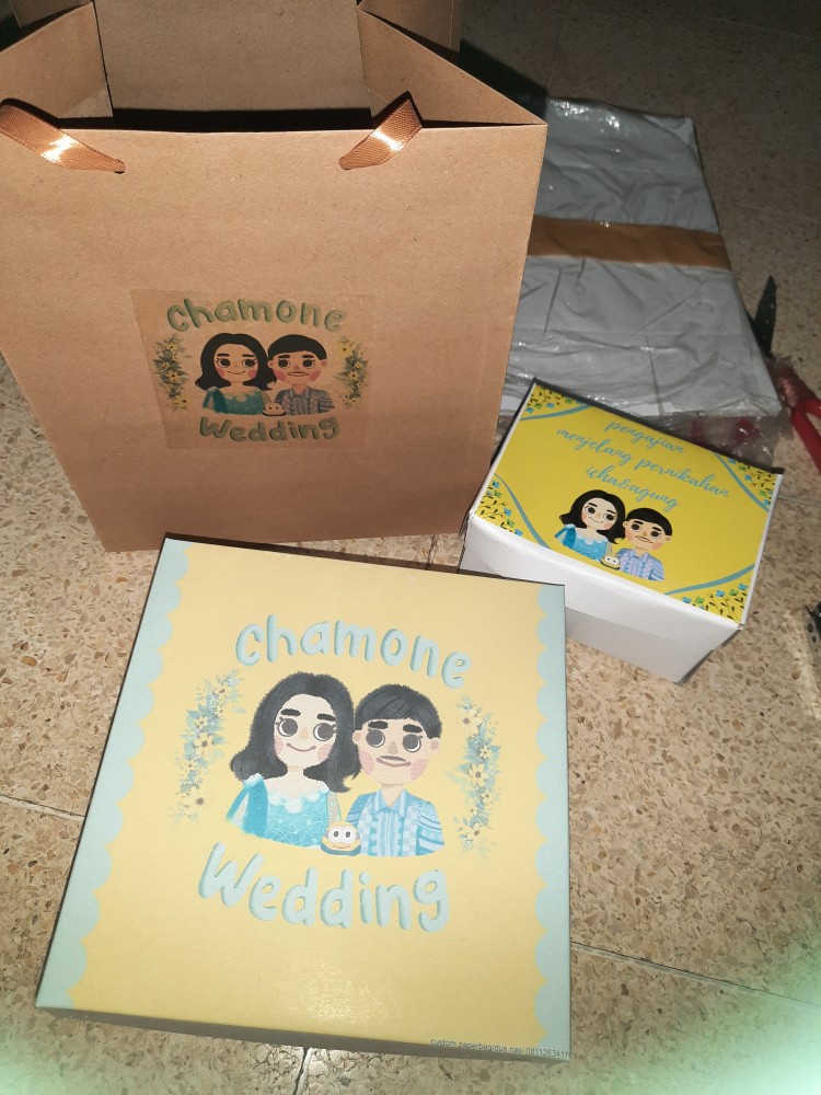 Dus Nasi Custom 20cm X 20cm