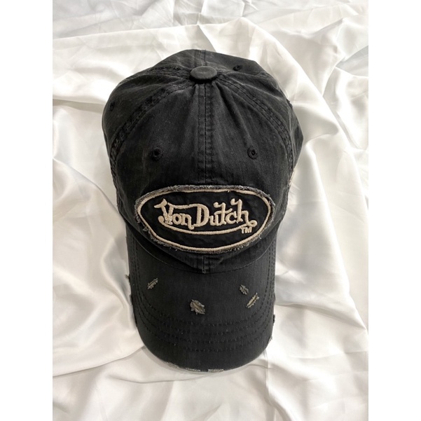 BOOKED black von dutch cap