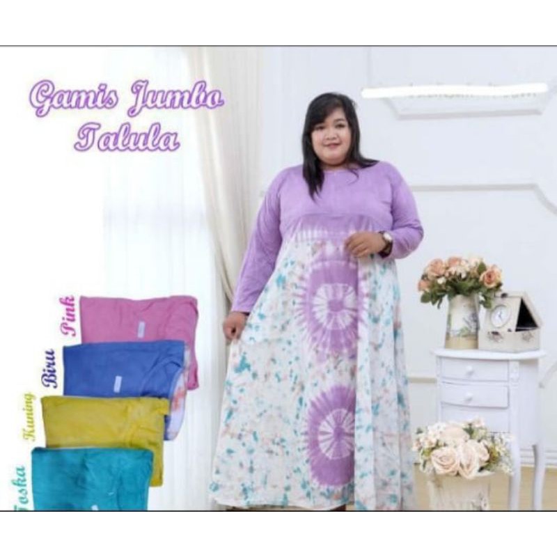 daster tiedie jumbo daster kaos ld 130 ECER grosir mura