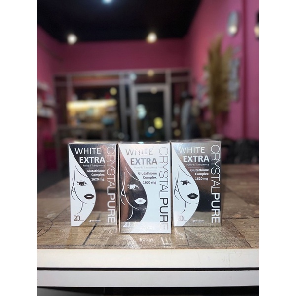 WHITE EXTRA CRYSTAL PURE (Kapsul Pemutih)