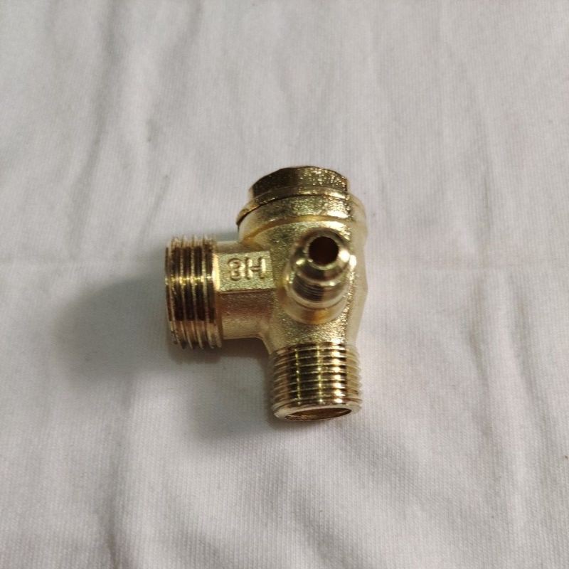 3way Valve compresor/ chek Valve compresor 3way/ nepel cabang 3 compresor