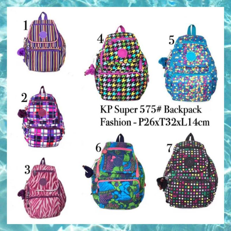 TAS RANSEL KP SUPER 575 BACKPACK FASHION WANITA