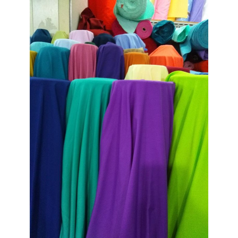 Kain Katun TC/ BahanTetoron Katun/ Kain Poplin Tetoron Katun