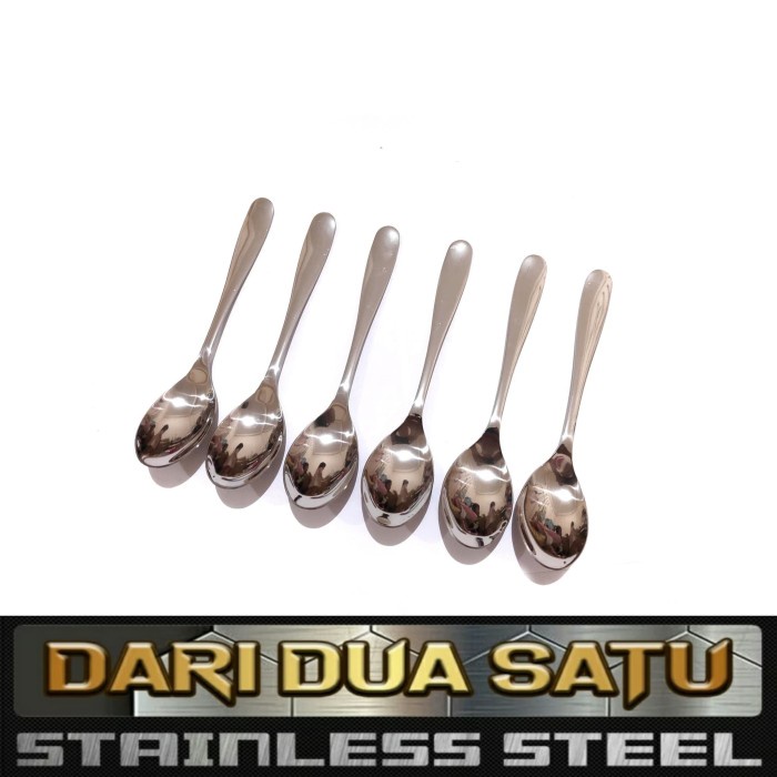 Sendok Makan Hotel & Garpu Makan Hotel Stainless Steel HP-07 (6 pc) - Sendok
