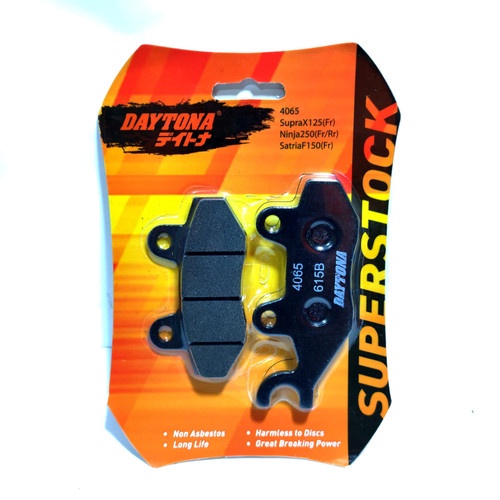 KAMPAS DISPAD REM DEPAN 4065 SUPRA X/125 KARISMA TIGER MEGAPRO CS1 SPIN SHOGUN125 TORNADO SMASH SKYWAVE SATRIA FU KAZE R NINJA R 150 250 DEPAN BELAKANG