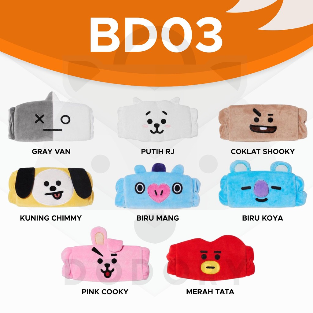 DODORY BD03 Bando Penutup Mata Bandana Karakter K-P0P