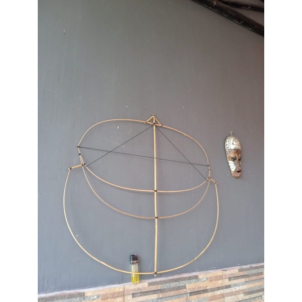 Rangka layangan gapangan Pegon mini 50cm arku