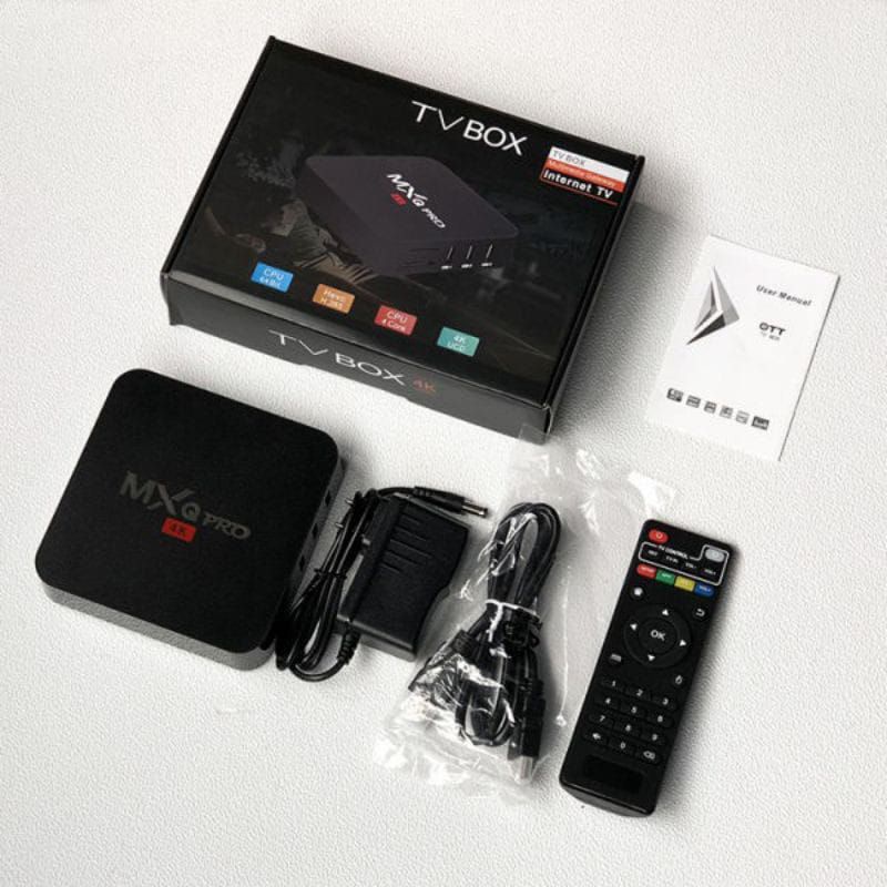 Android TV Box MXQ PRO 4K New Chipset OS Smart TV BOX FULL HD