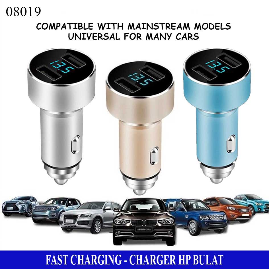 Car Charger HP Cas HP Mobil Charger Mobil Quick Charging