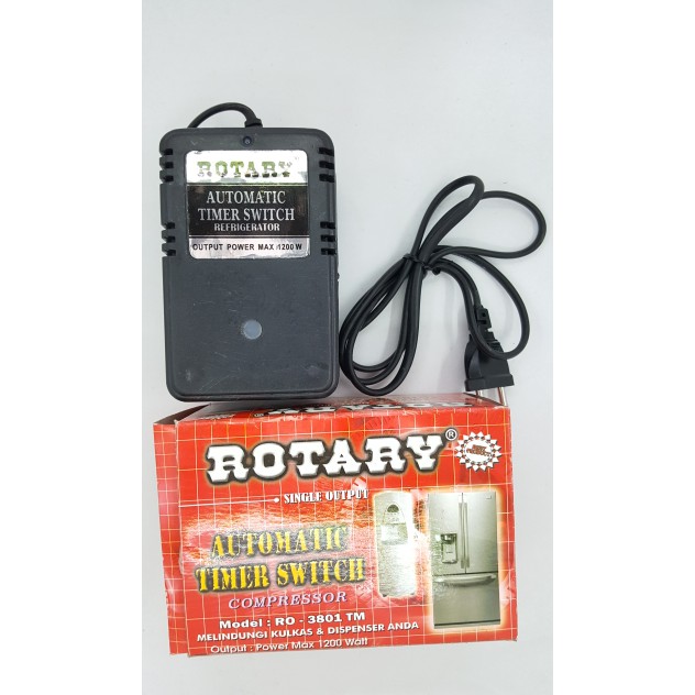 Automatic Timer Switch Rotary / Timer Kulkas & Dispenser Single Output