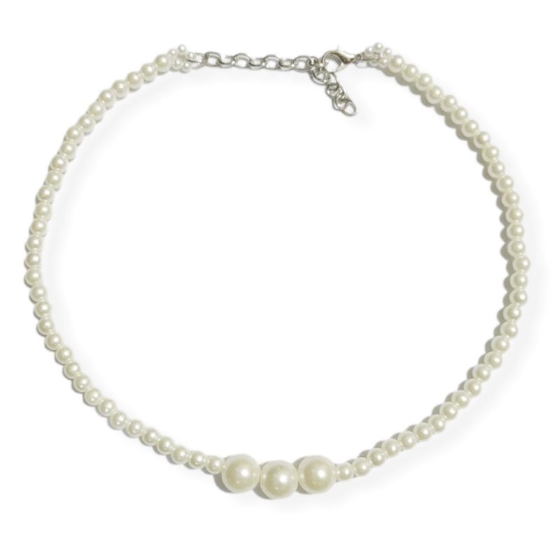 Starla Korean Pearl Choker Necklace Kalung Korea Mutiara