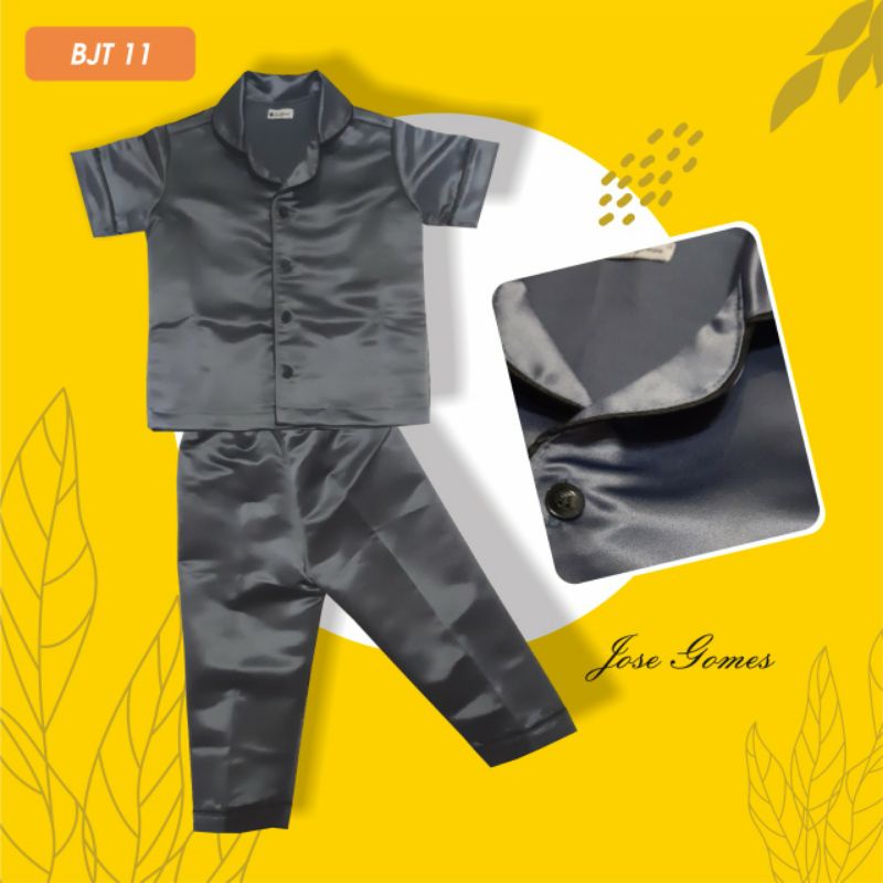 piyama anak satin bridal