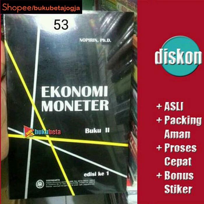 Ekonomi Moneter Buku 2 Edisi 1  - Nopirin