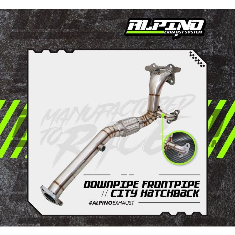 DOWNPIPE FRONTPIPE CITY HATCHBACK DPFP DP FP ALPINO ORIGINAL