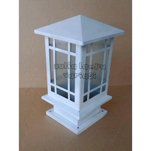 Jual Lampu pilar, lampu pagar, putih | Shopee Indonesia