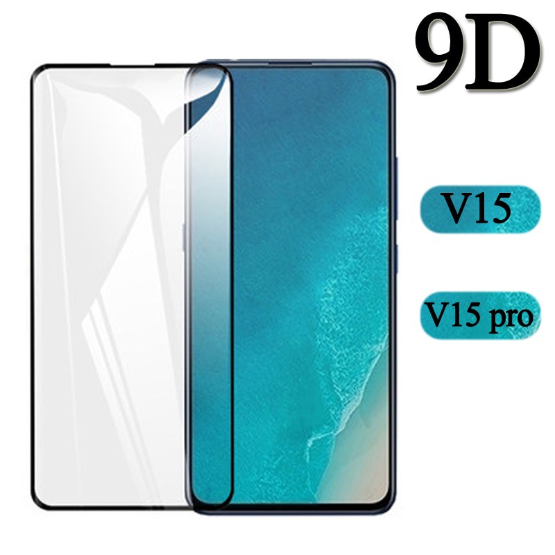 PROMO Tempered Glass VIVO V9, V15, V15 Pro, V17 Pro, V19 NEW TG Layar FULL COVER Black Premium