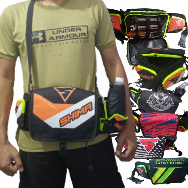 tas selempang cross trail trabas tas touring biker  mekanik bag