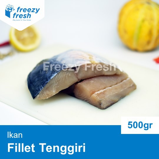 

Ikan Fillet Tenggiri (Mackerel) 500 Gram / Segar / Beku / Vacumm Pack - BOGOR