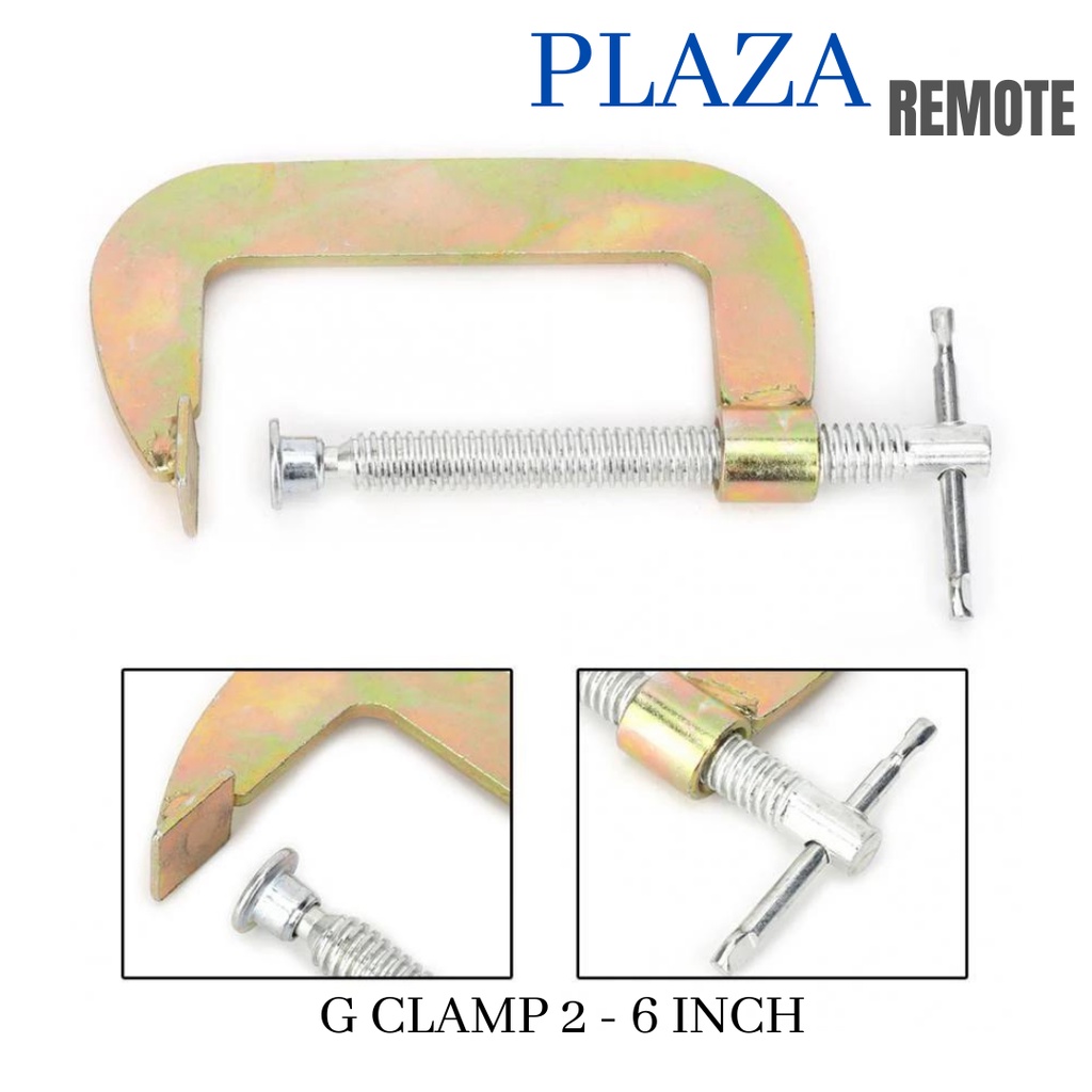 C / G CLAMP CATOK ALAT PENJEPIT 4 INCH PENJEPIT KAYU BESI DLL KUNCI MINI LOCKING PLIER