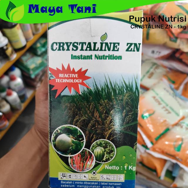 Pupuk Nutrisi Instant CRYSTALINE ZN